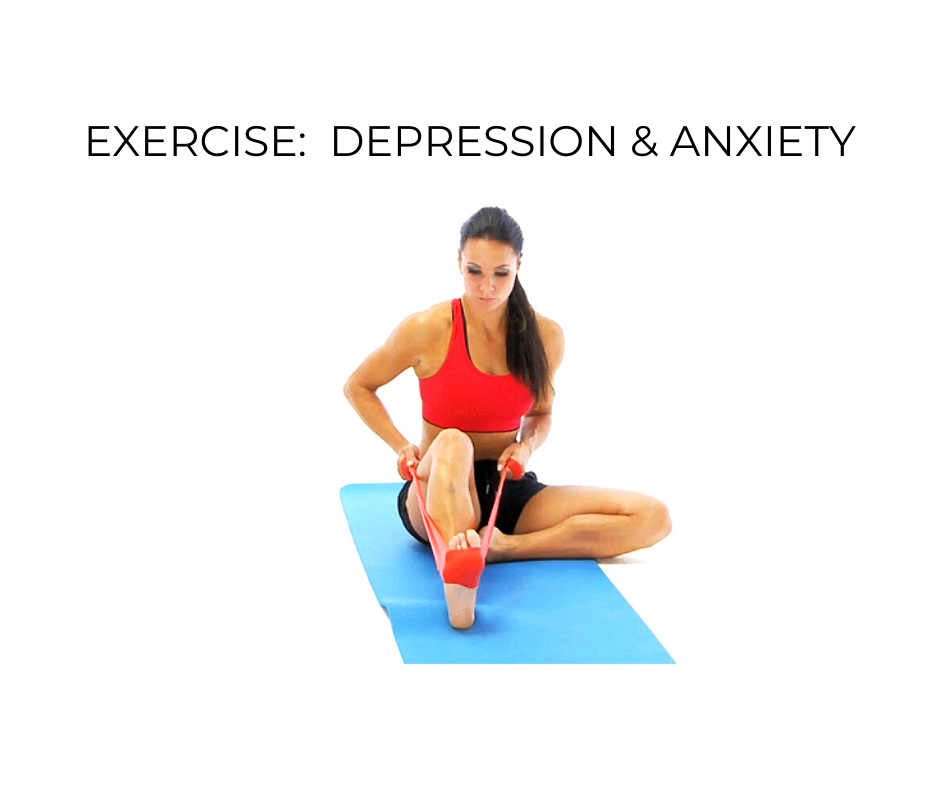 Girl Exercising to Help Her Depression
